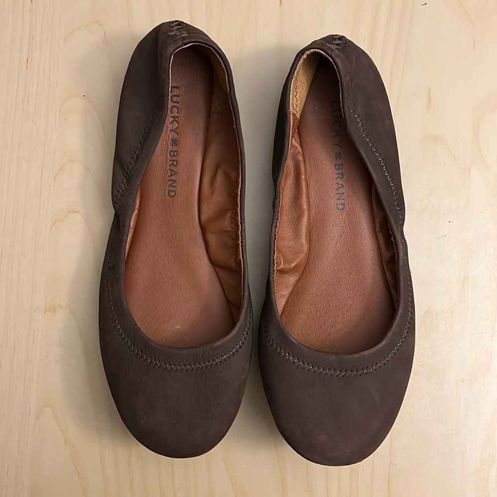 Lightly Worn - Lucky Brand Ballet Flat Shoes
